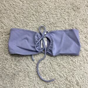 Aritzia Sunday Best cora halter top Multi twist bandeau‎ Purple